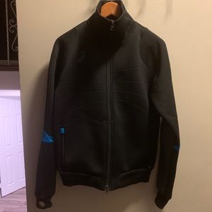 PUMA Black and Blue Men’s Sweater Zip Up Athletic Jacket Size M